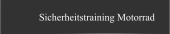 Sicherheitstraining Motorrad